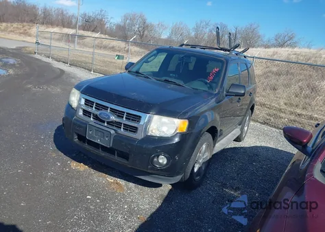 2011 Ford Escape Limited z USA, uszkodzony, nr VIN 1FMCU9EG2BKA78486